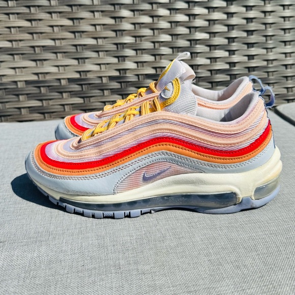 Nike Air Max 97 in Orange and Pink - Picture 1 of 8